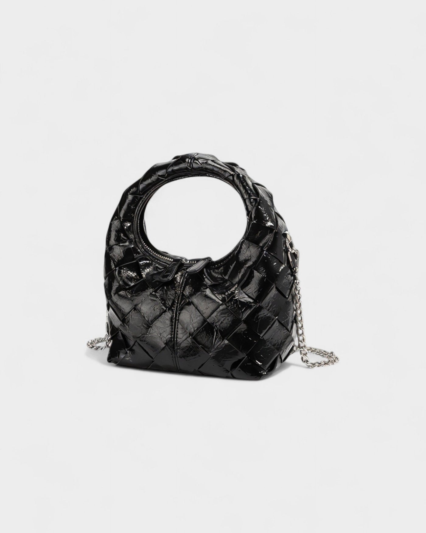 YENNIE Quilted Ring Handle Bag