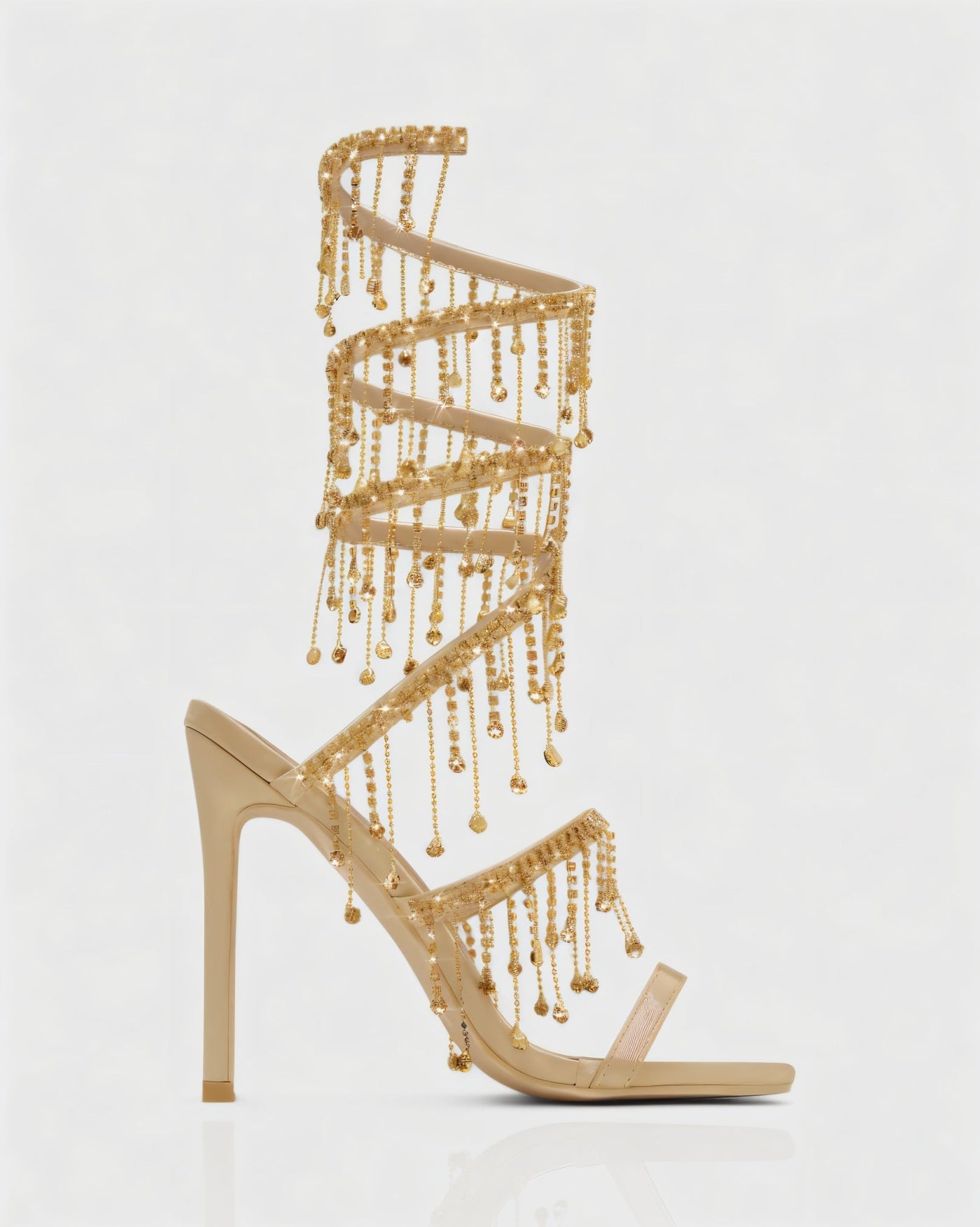 MANDY Tassel Wrap Around Heels