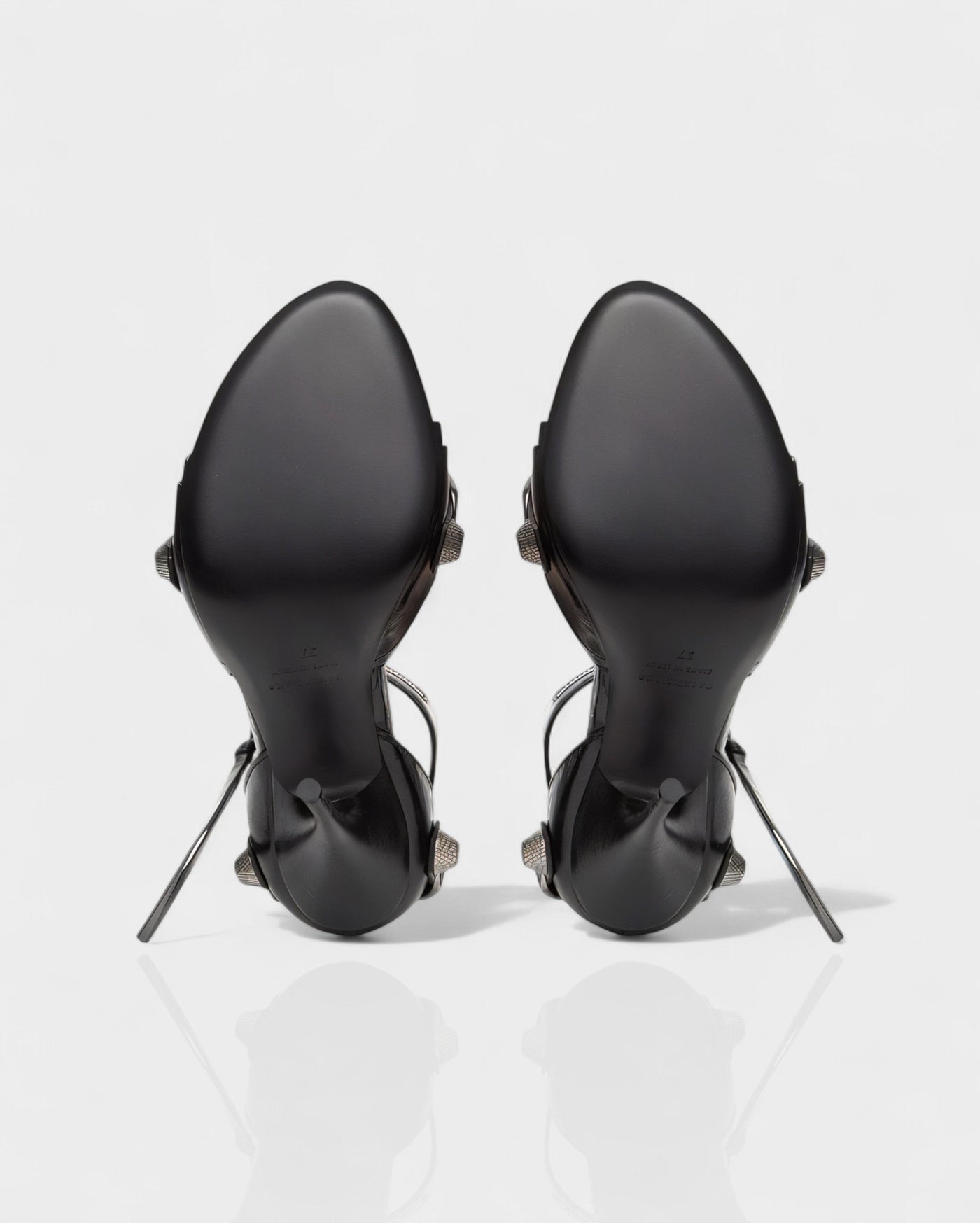 PALISSE Buckle Detail Stiletto Heels