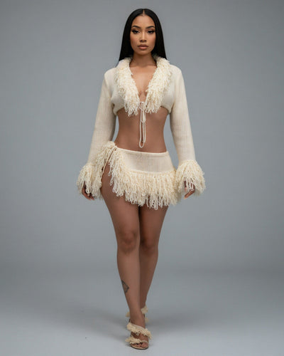 DANICA Knit Skirt & Top Set