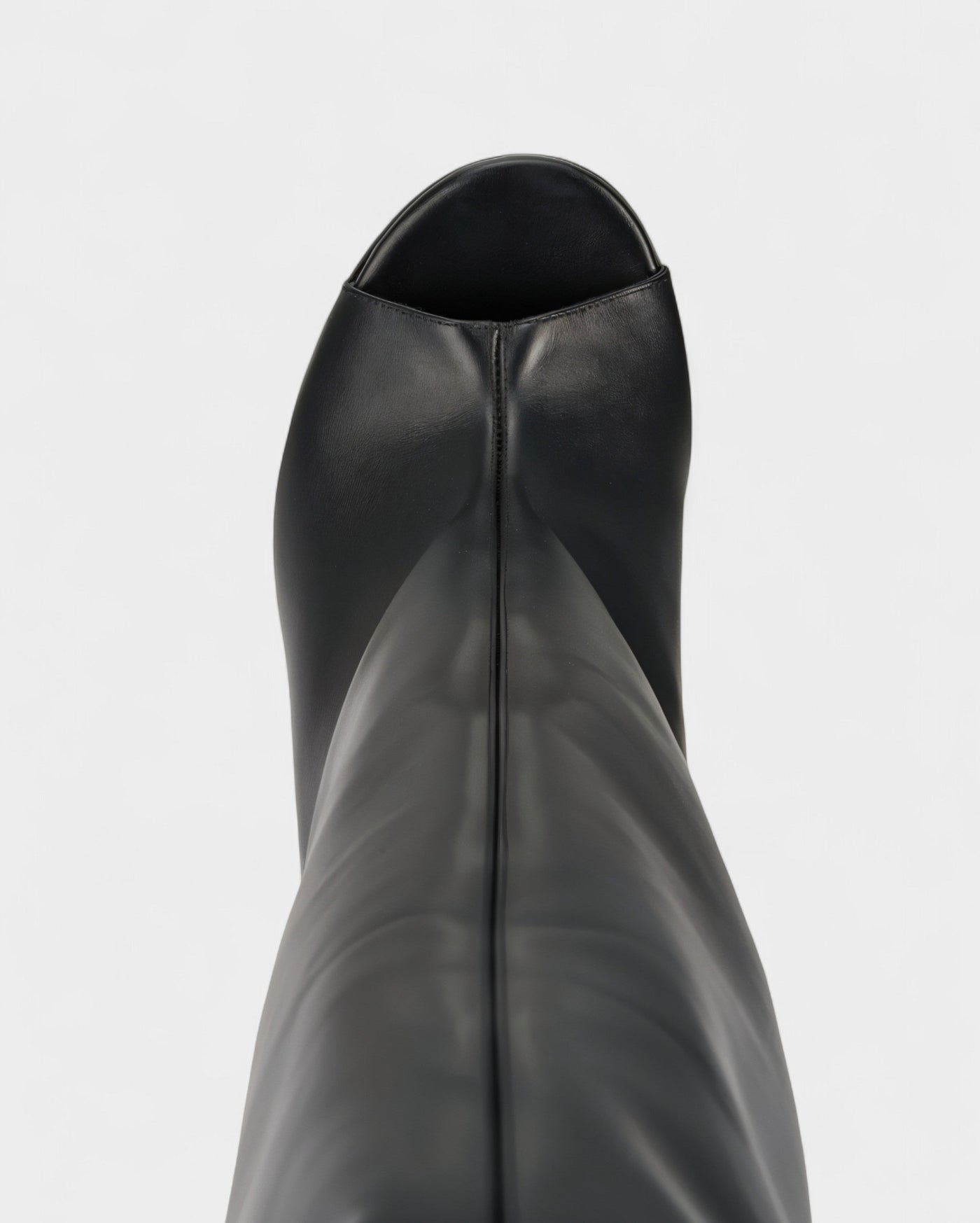 HELIRA Peep Toe Wedge Knee High Boots