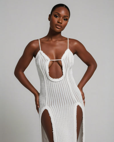 ISLA Slit Maxi Dress