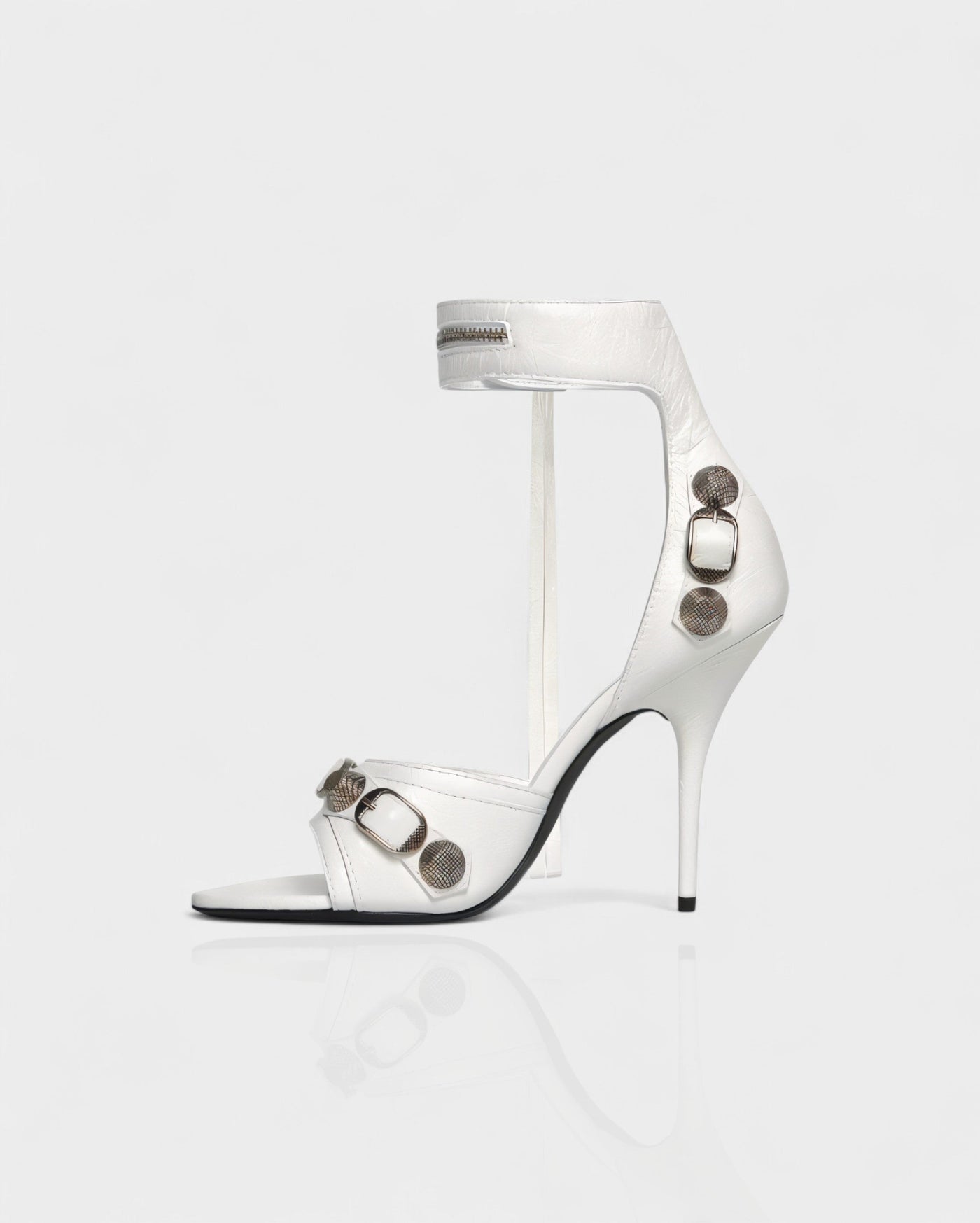 PALISSE Buckle Detail Stiletto Heels