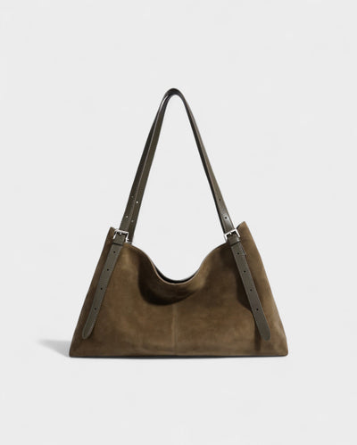 ANIVA Slouch Suede Tote Bag