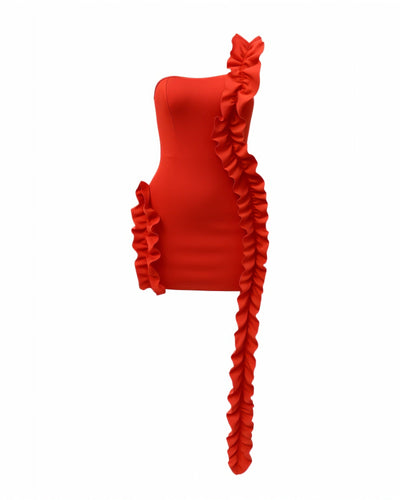 LENIE Cascade Bodycon Dress