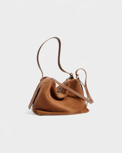 HARESHA Double-Strap Slouch Shoulder Bag