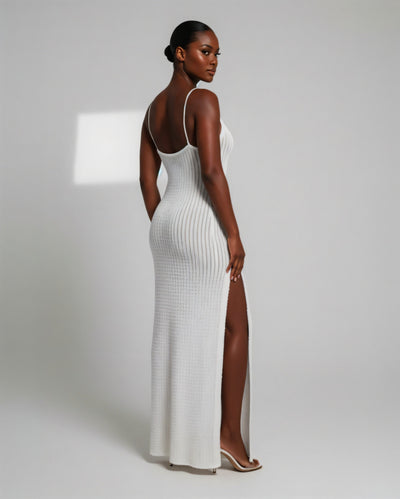 ISLA Slit Maxi Dress