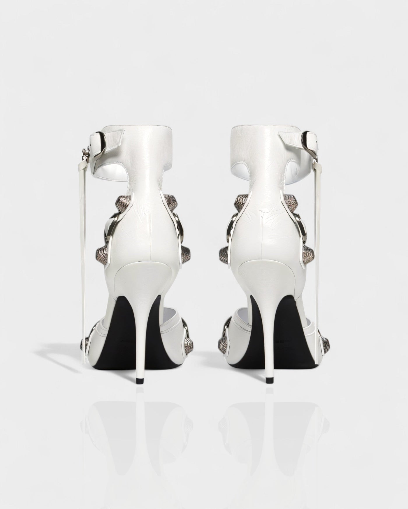 PALISSE Buckle Detail Stiletto Heels