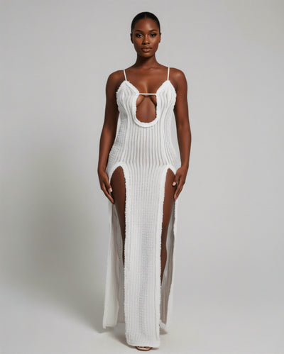 ISLA Slit Maxi Dress