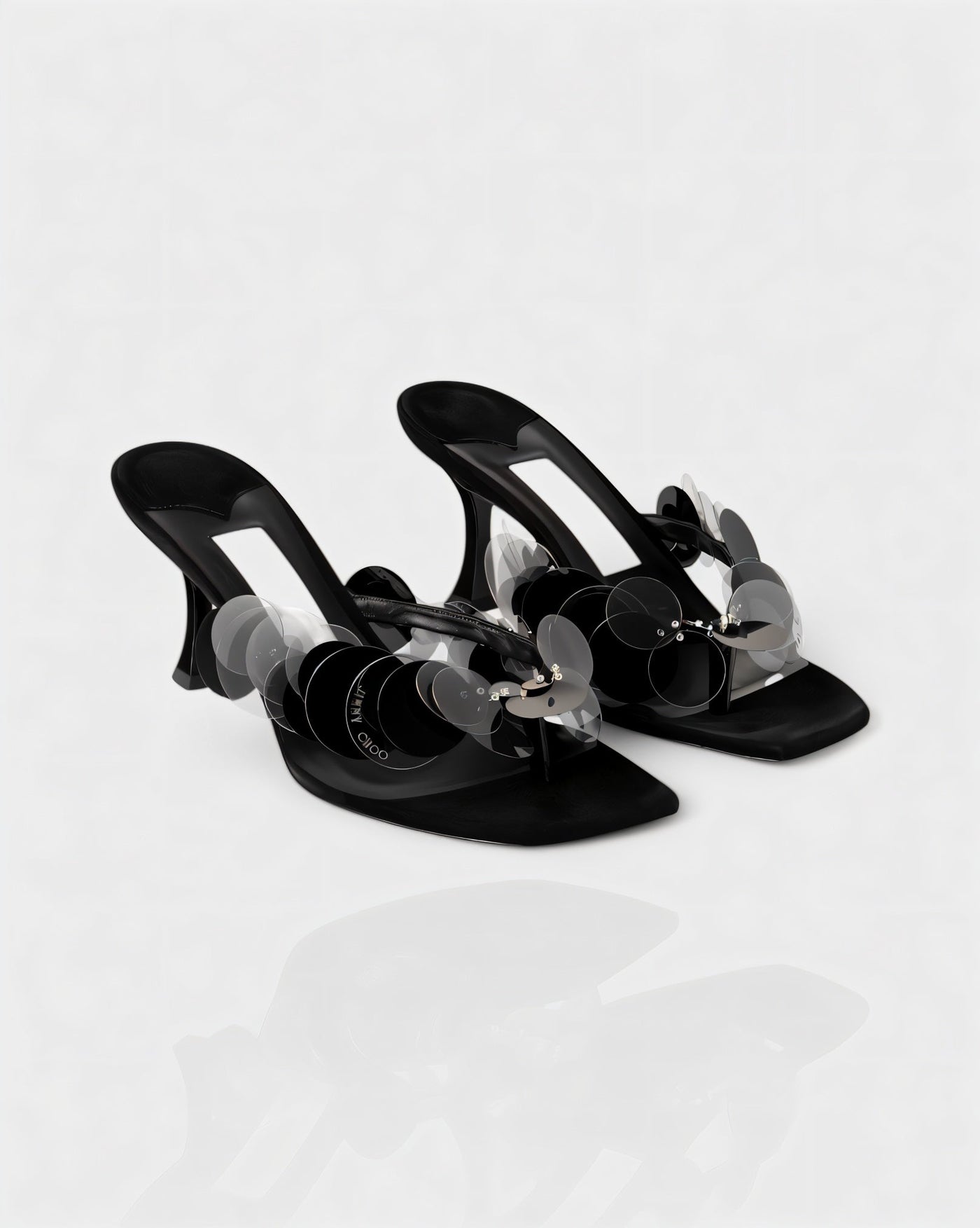 LOLITA Sequin Kitten Heels