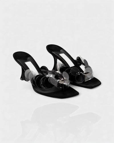 LOLITA Sequin Kitten Heels