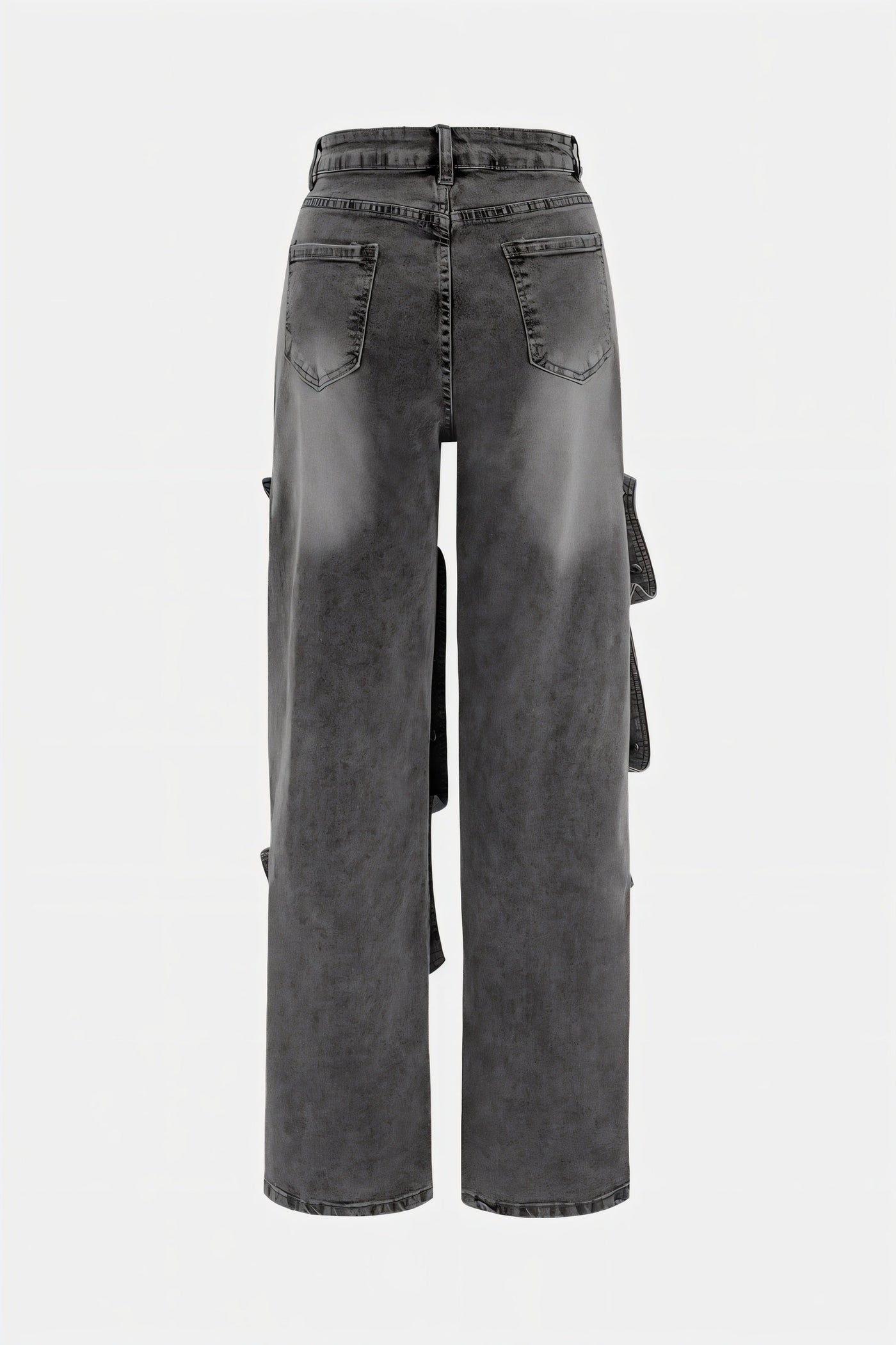 MAEVE Button Baggy Jeans