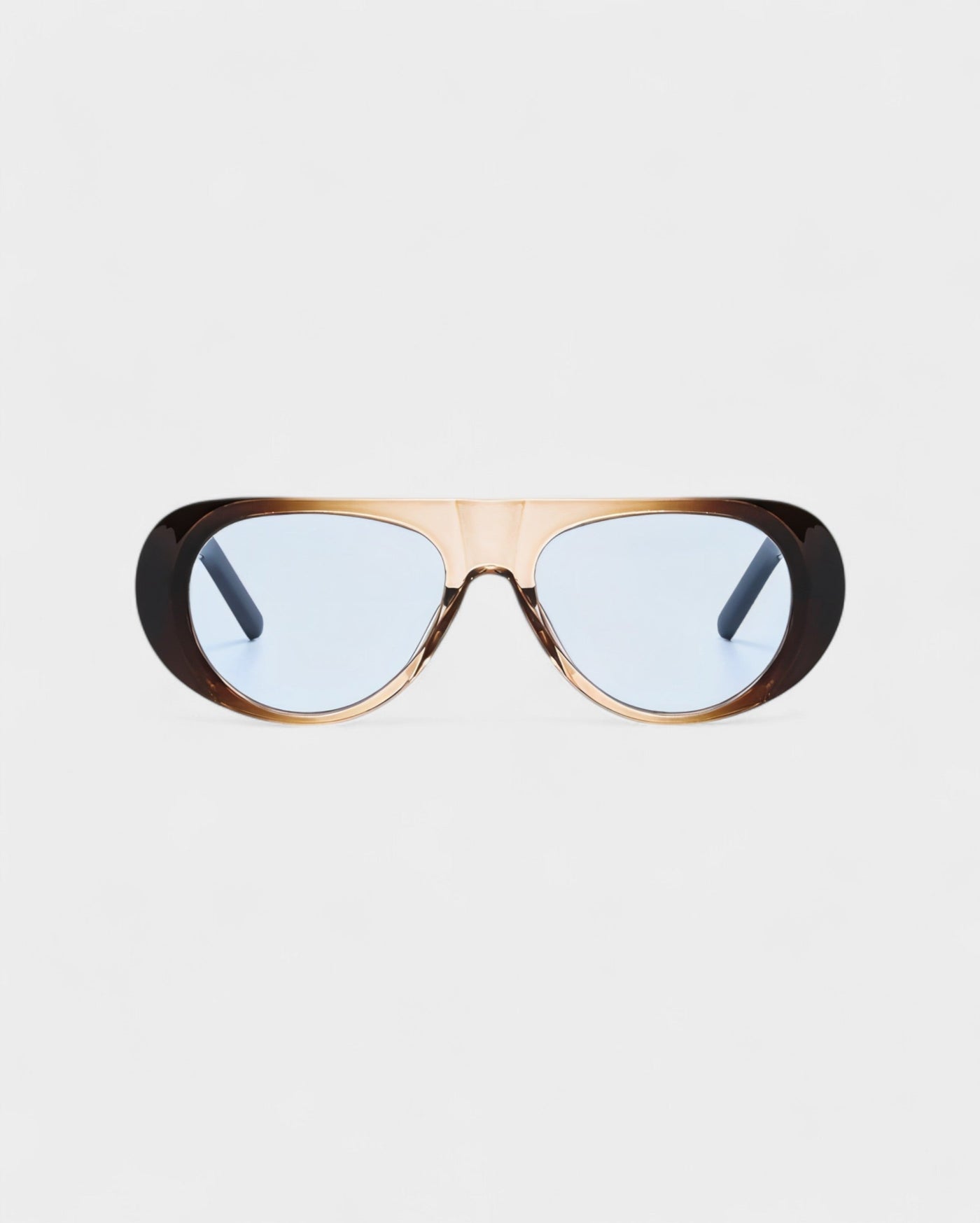 JONNA Oversized Oval Frame Sunglasses