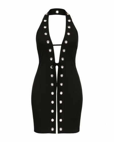 ADIRA Grommet Halter Top