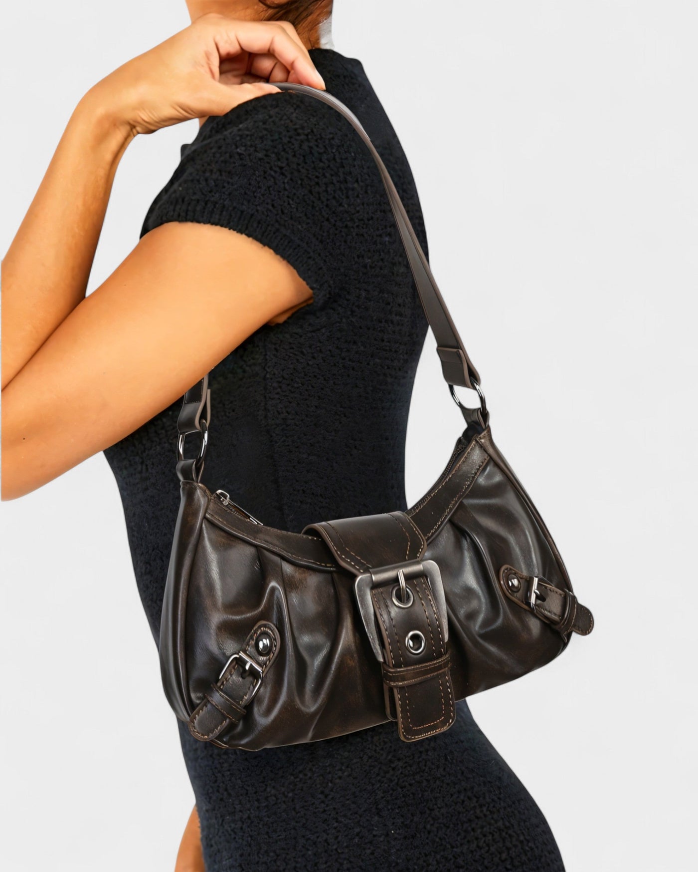 ALEXIS Mini Retro Shoulder Bag