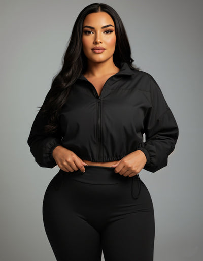 TATUM Cropped Zip Up Jacket & Leggings Set