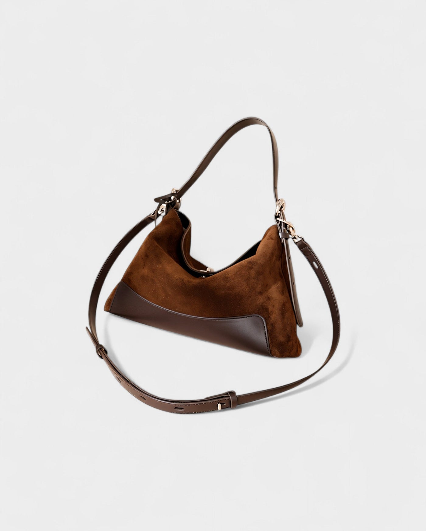 MAVINA Suede Tote Shoulder Bag