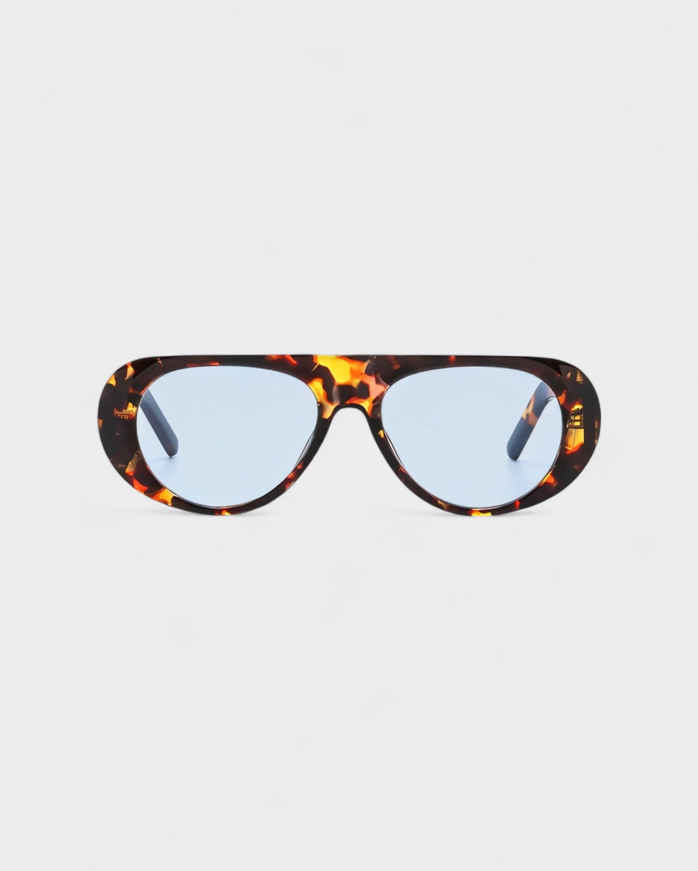 JONNA Oversized Oval Frame Sunglasses