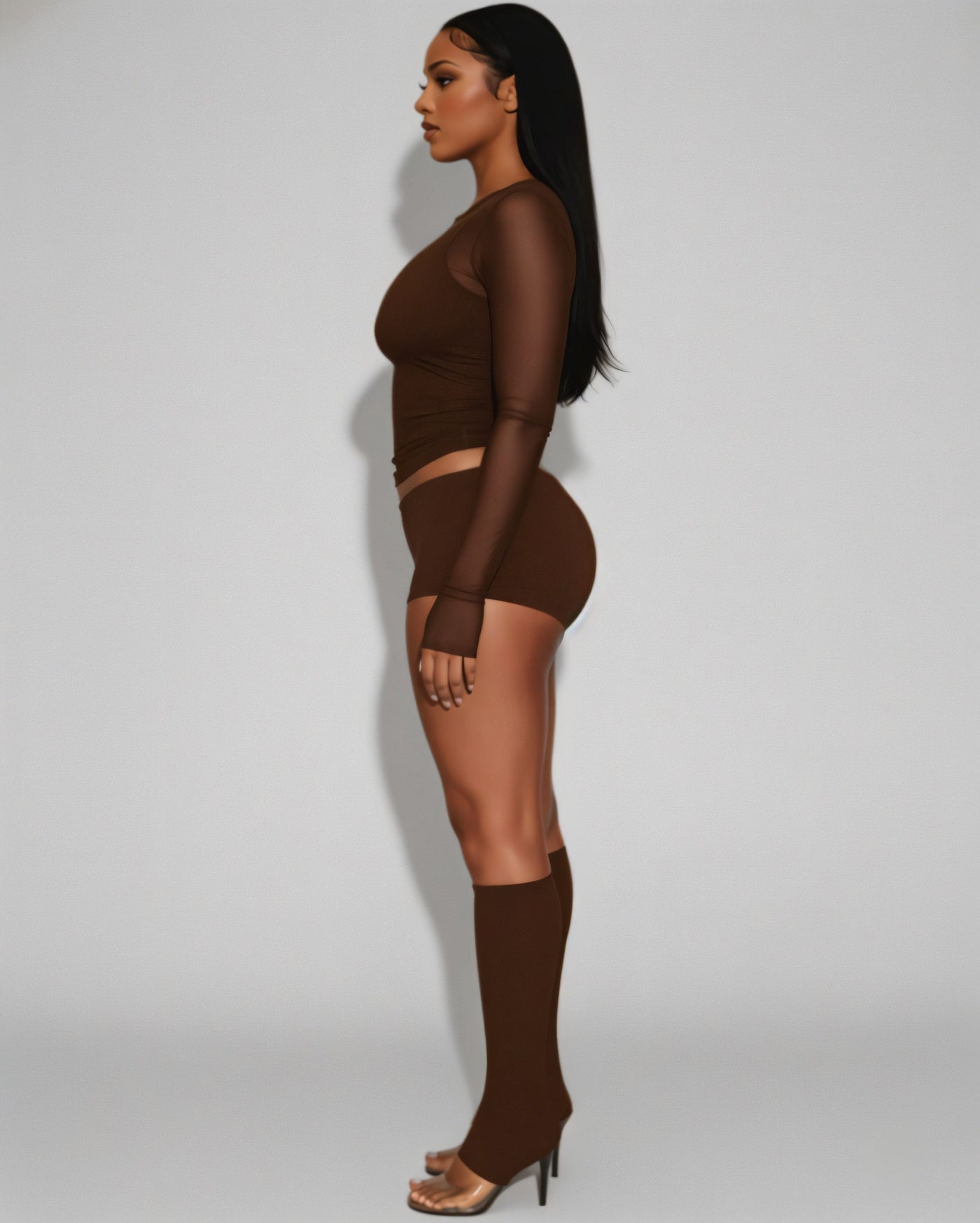 DEIA Mesh Detail Four-Piece Set