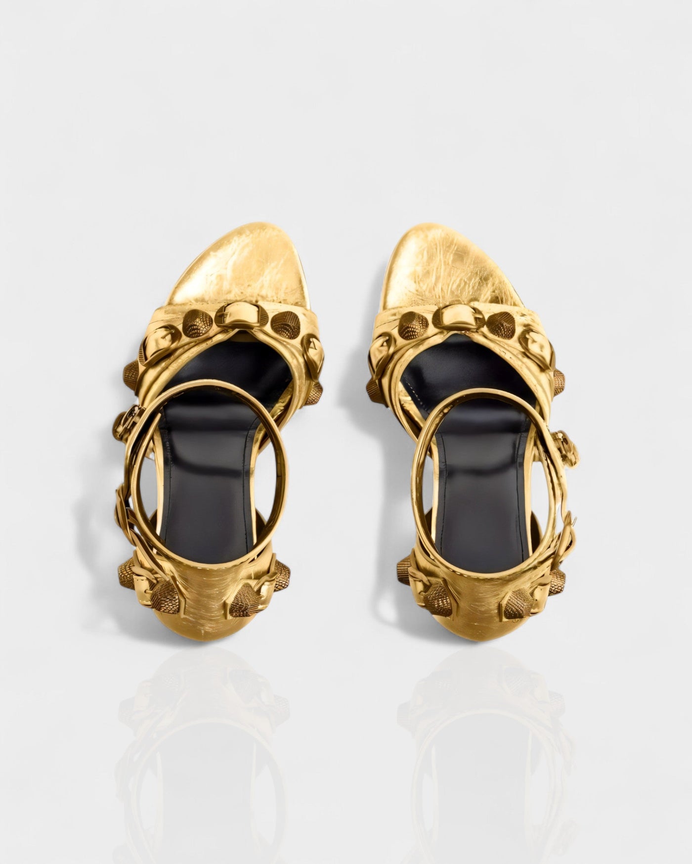 PALISSE Buckle Detail Stiletto Heels