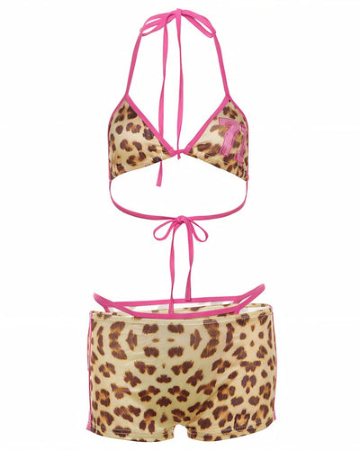 GABI Three Piece Bikini Short Set