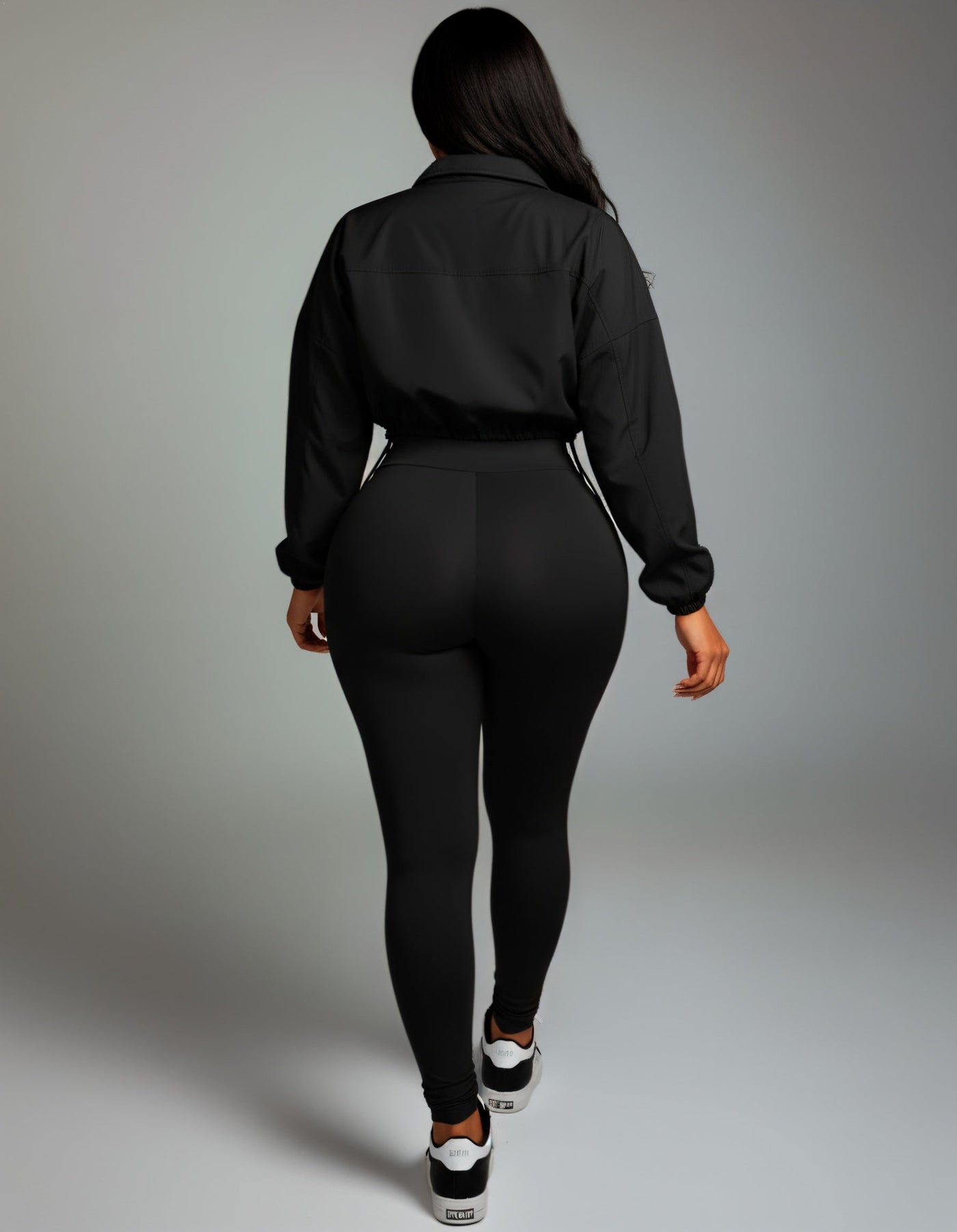 TATUM Cropped Zip Up Jacket & Leggings Set