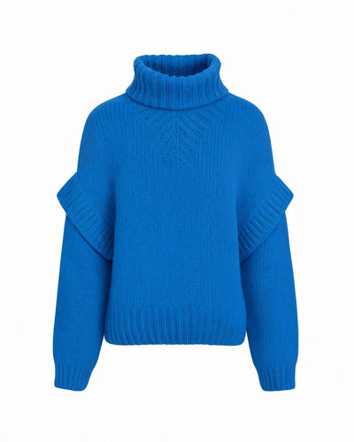 NARLA Fluffy Long Sleeve Turtleneck Sweater