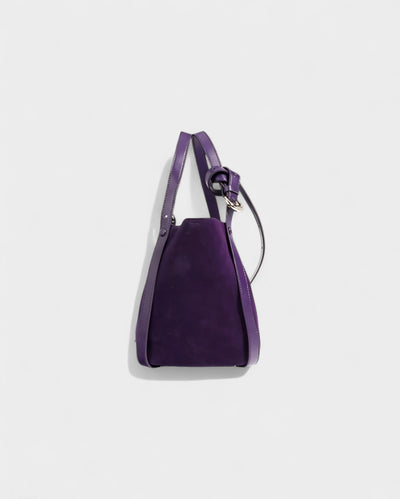 THESSA Faux Suede Shoulder Bag