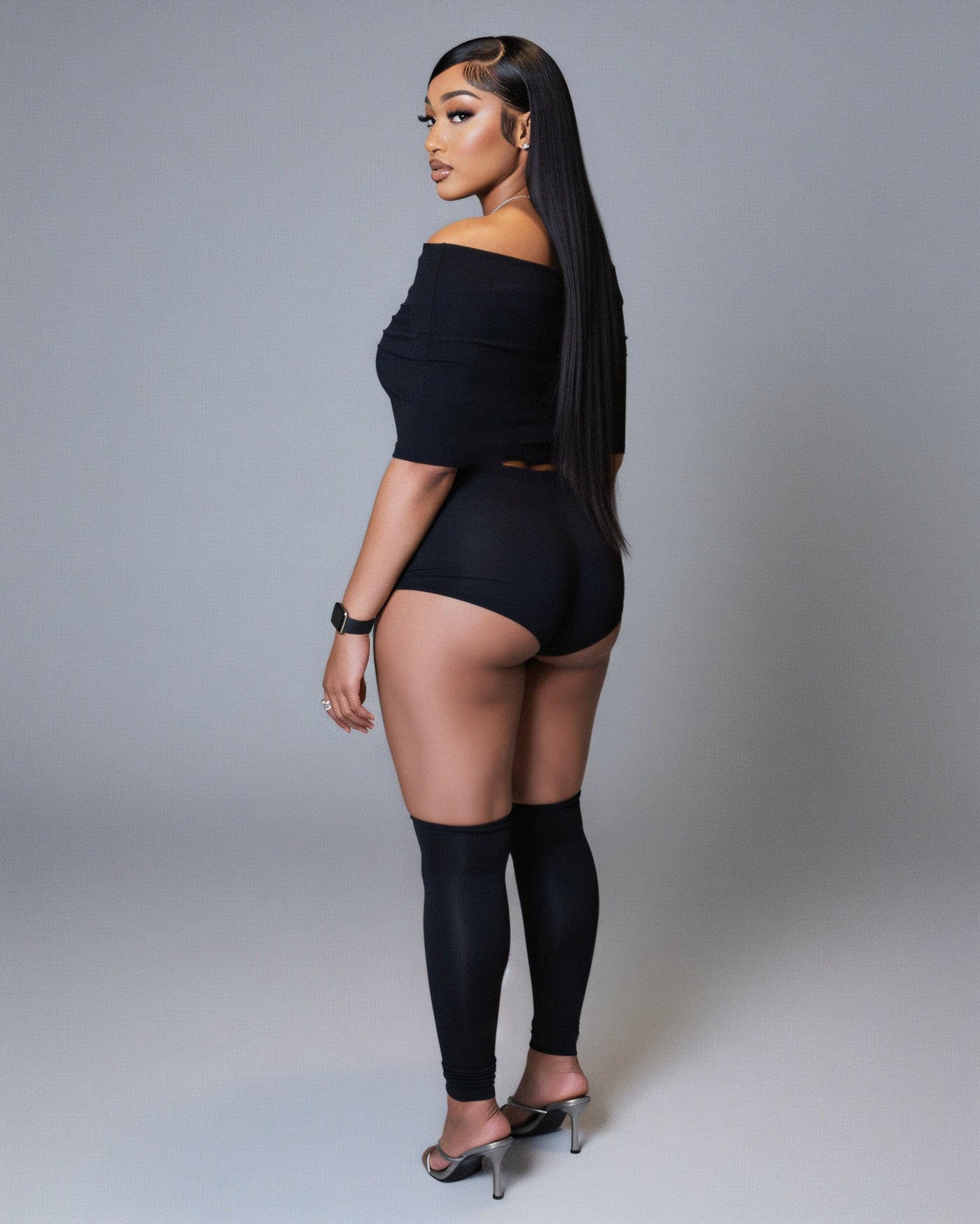 ROSE Off-Shoulder 3-Piece Set