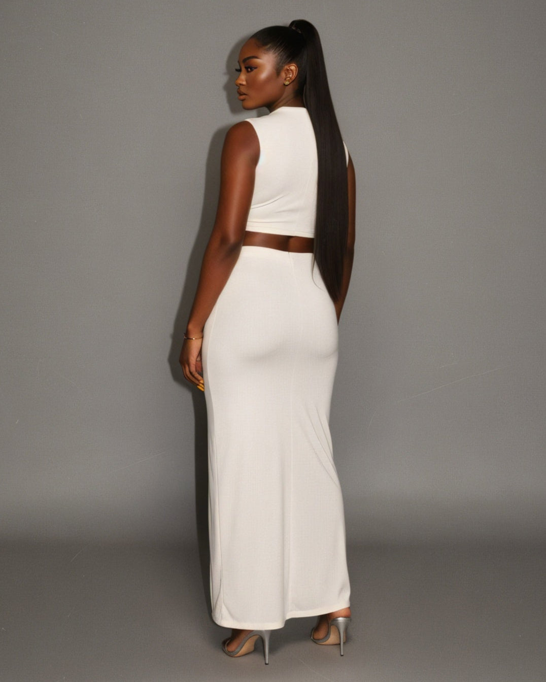 JOVANA Cutout Maxi Dress