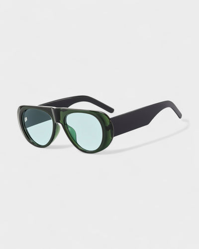 JONNA Oversized Oval Frame Sunglasses
