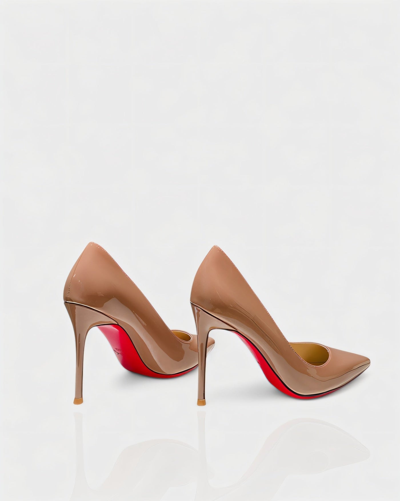 LUBY Stiletto Red Bottom Heels