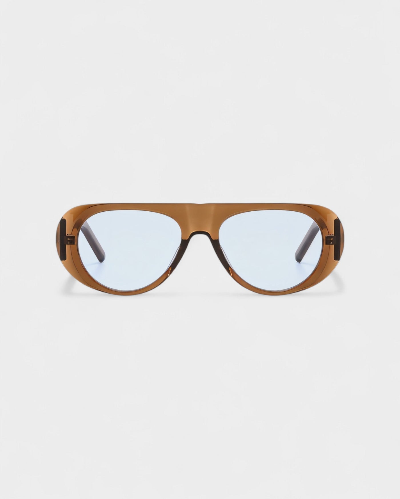 JONNA Oversized Oval Frame Sunglasses