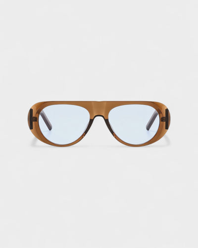 JONNA Oversized Oval Frame Sunglasses