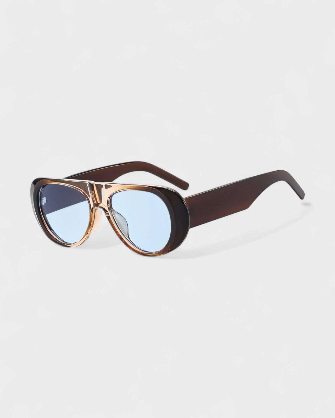 JONNA Oversized Oval Frame Sunglasses