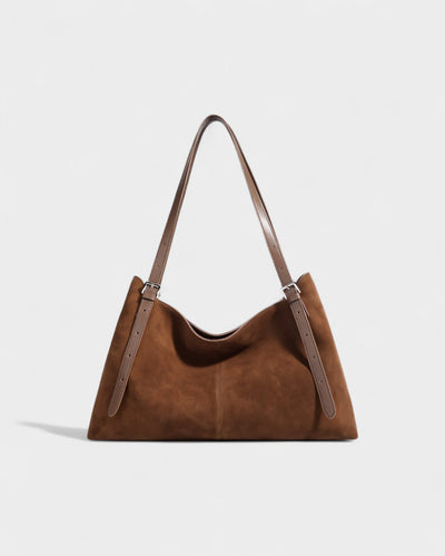 ANIVA Slouch Suede Tote Bag