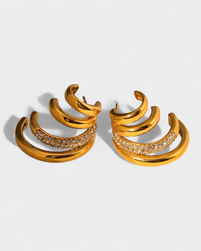 YSERA Stud Hoop Earrings