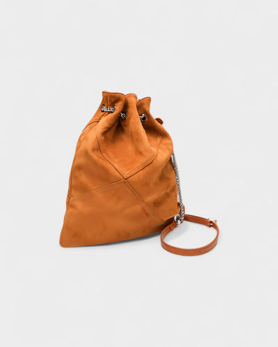 LAYANA Faux Suede Bucket Bag