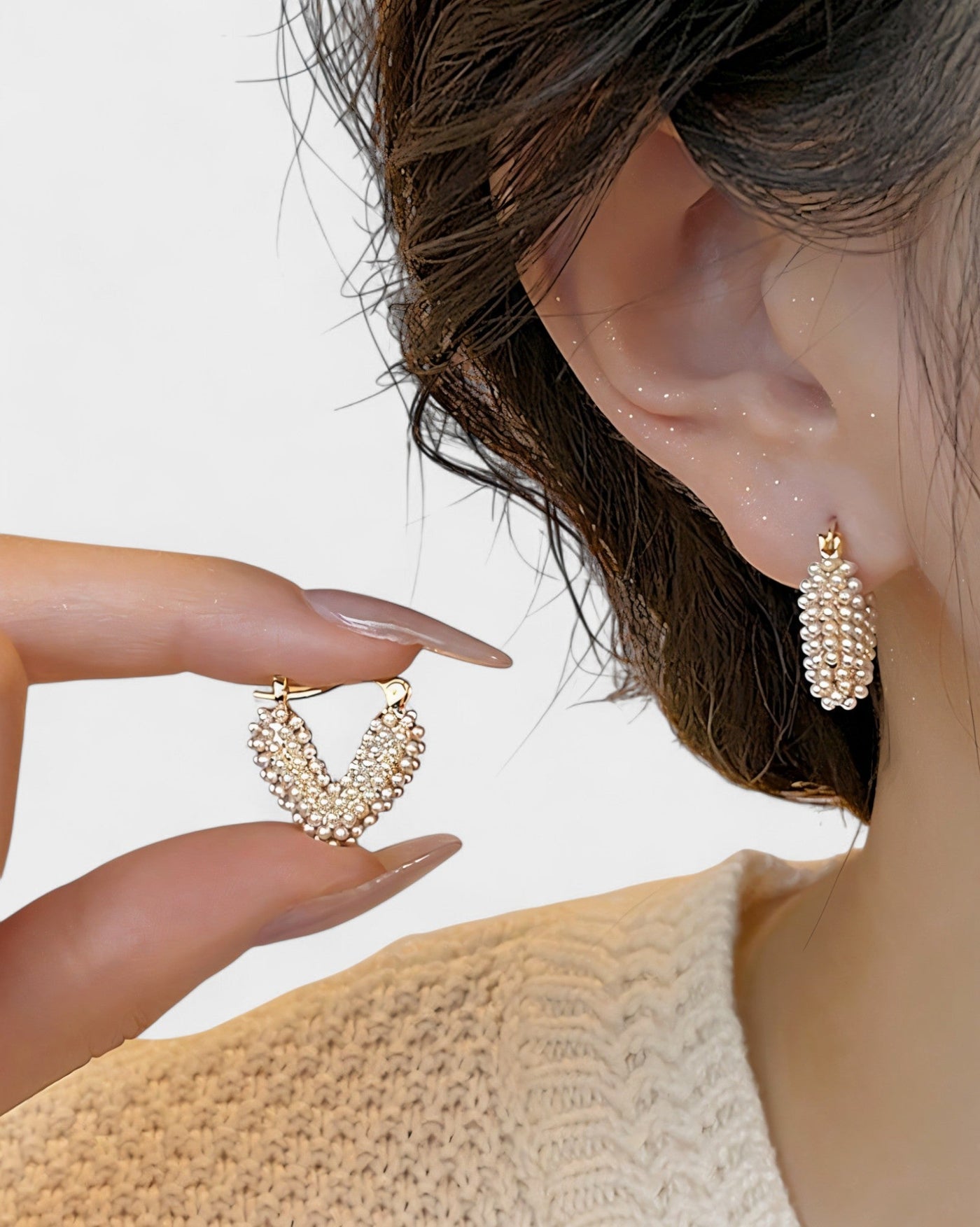 DEYARA Pearl Earrings