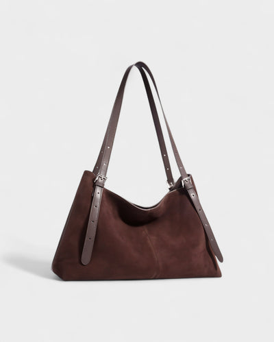 ANIVA Slouch Suede Tote Bag