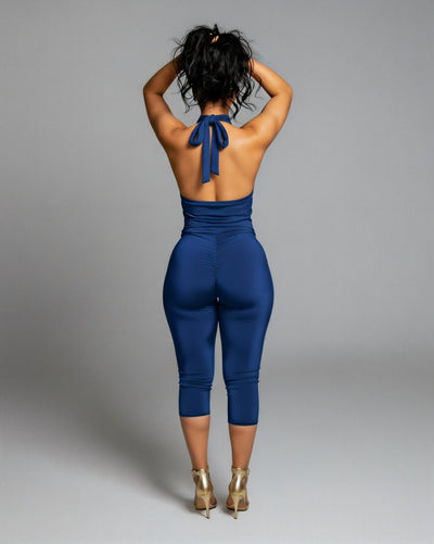 ALYNE Halter Neck Top & Capri Pants Set