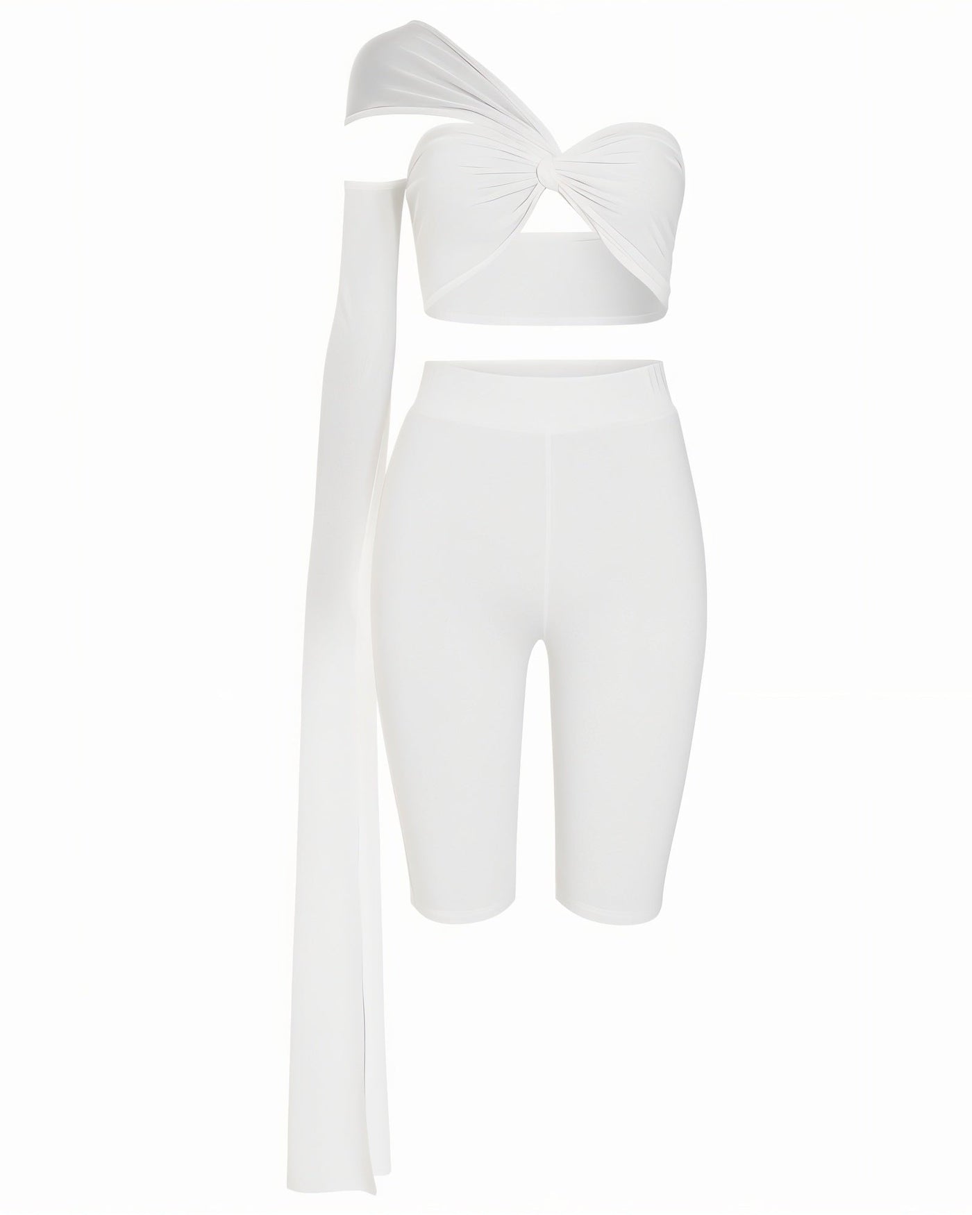 MILLA Sheer Sleeve Twist Set