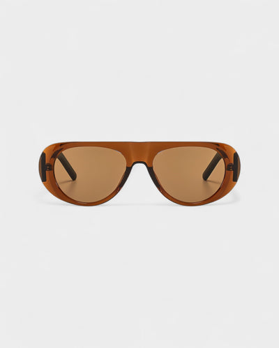 JONNA Oversized Oval Frame Sunglasses