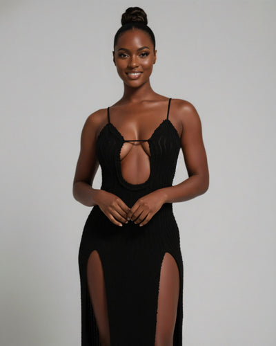 ISLA Slit Maxi Dress