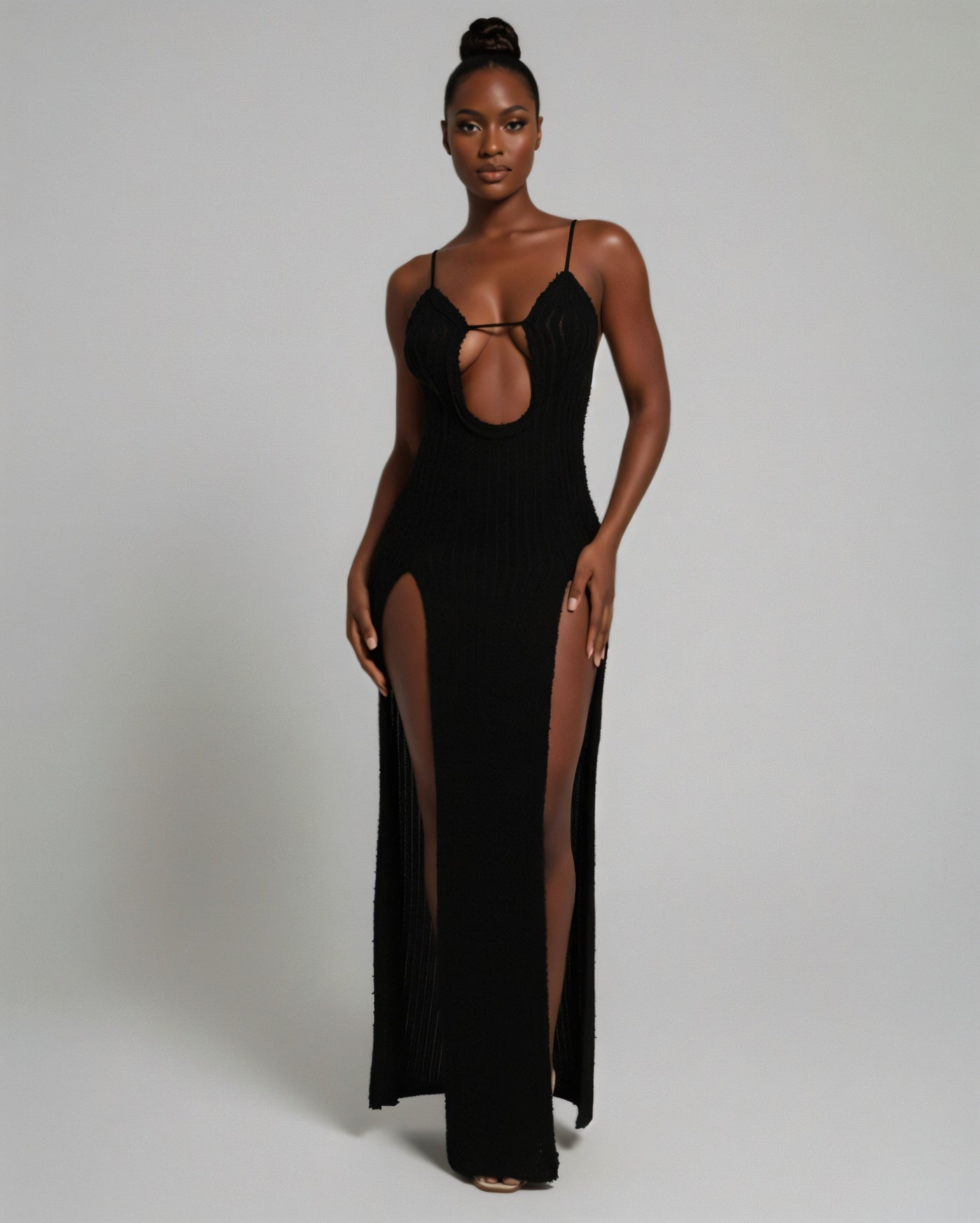 ISLA Slit Maxi Dress