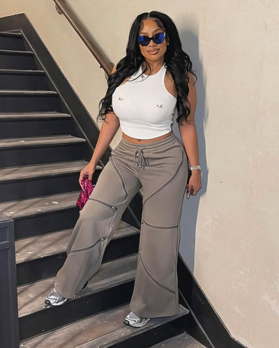 VILMA Piercing Detail Top