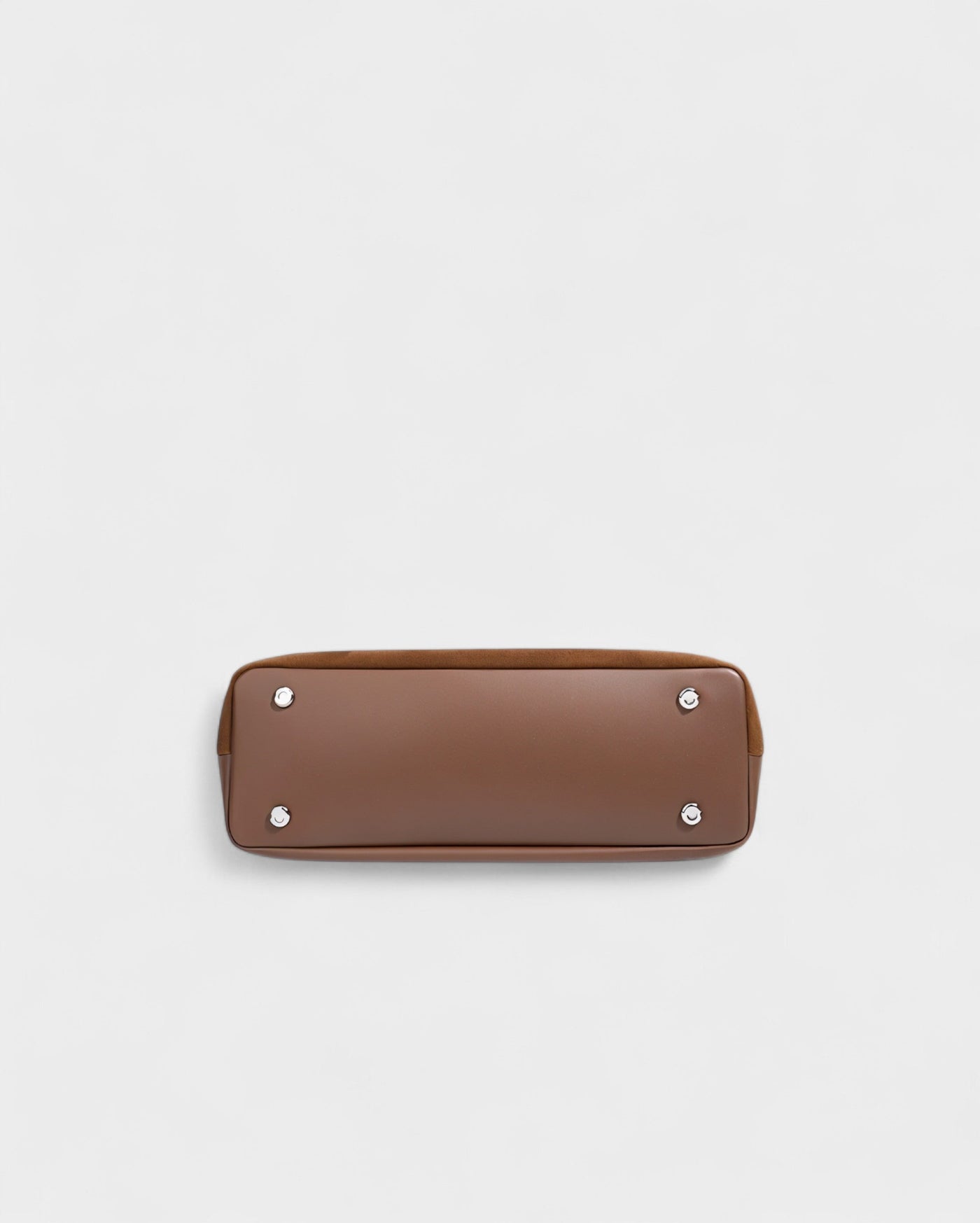 ORLINA Faux Suede Tote with Top Turn-Lock