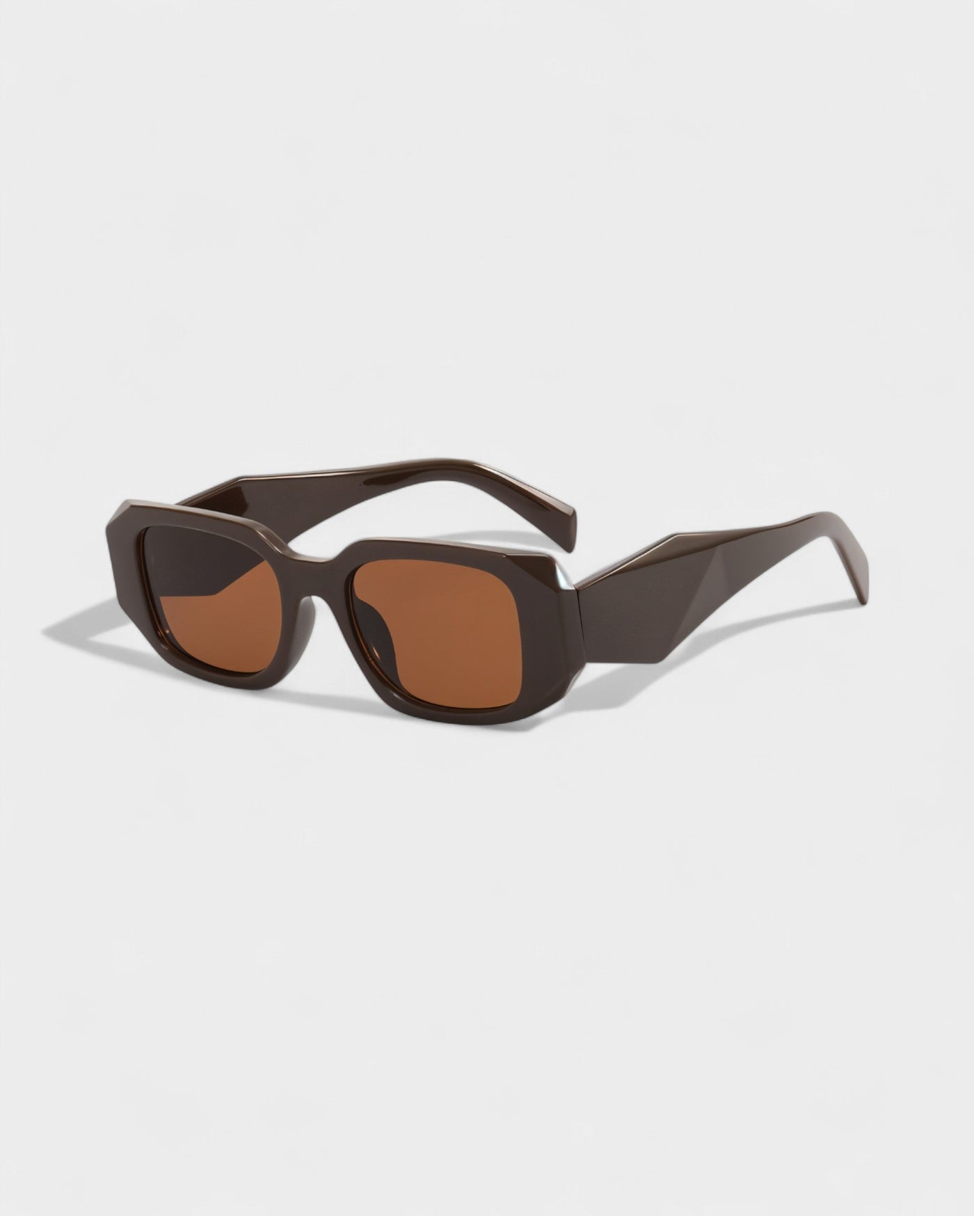 LAINA Irregular Square Frame Sunglasses