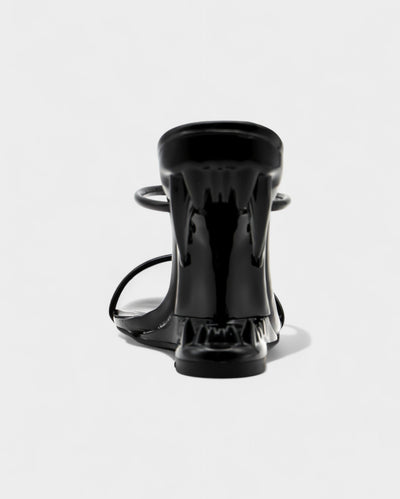 MALAYA Fang Sculpted Heel Sandals