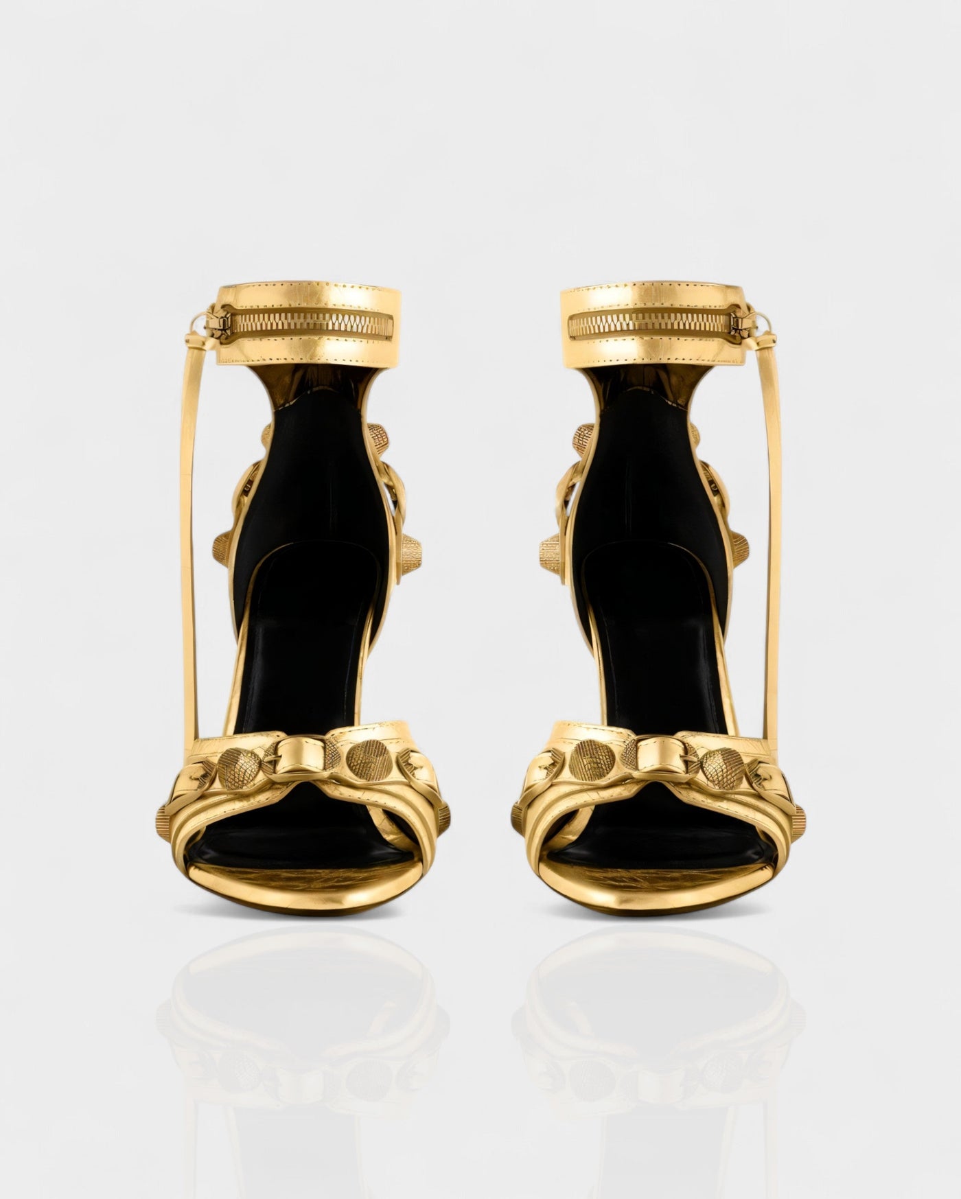 PALISSE Buckle Detail Stiletto Heels